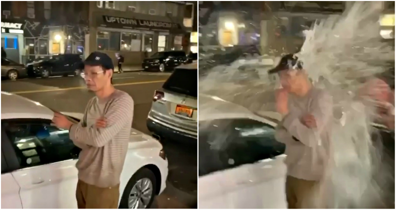 Man Fights Back After Getting Water Thrown At Him Because ‘He Has ...