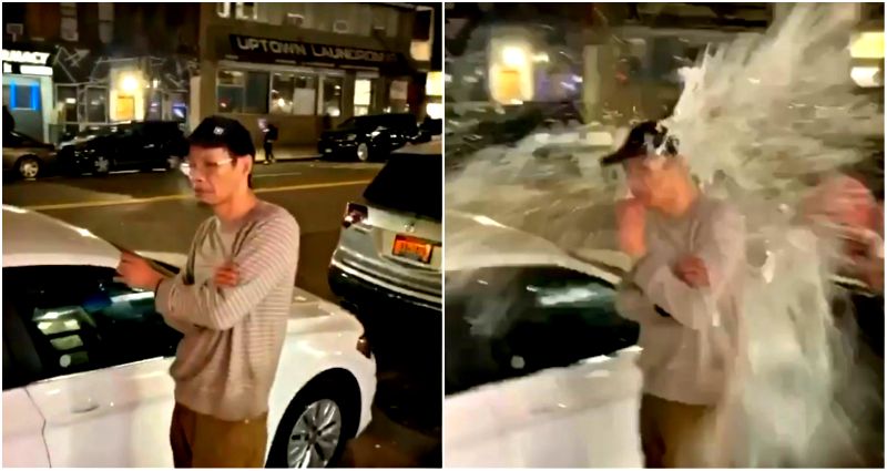 Man Fights Back After Getting Water Thrown at Him Because ‘He Has Coronavirus’ in NYC