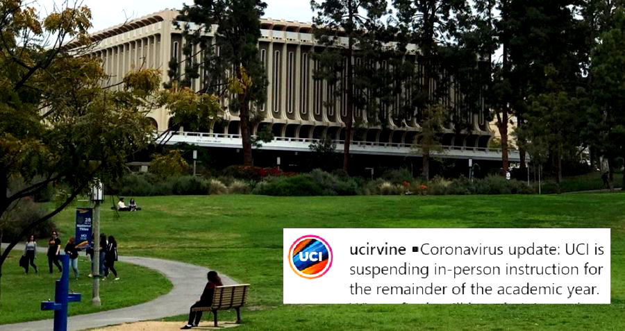 UC Irvine, Other UCs Cancel In-Person Classes Over Coronavirus Outbreak