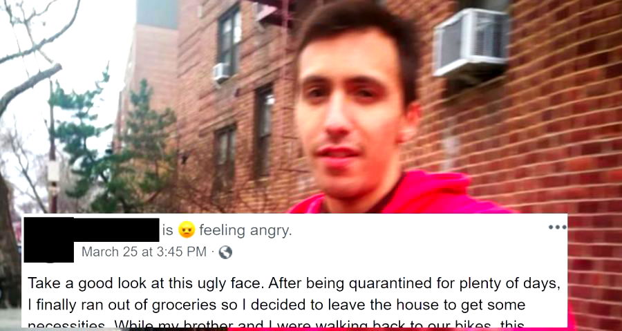 Woman Exposes NYC Man Coughing on Asians for ‘Being Racist as a Minority Himself’