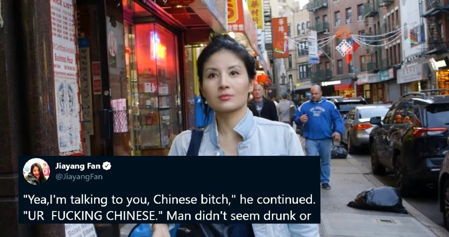 Asian American Journalist Racially Harassed for Speaking Chinese In Front of Her Home