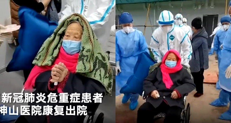 98-Year-Old Chinese Woman With Heart Failure Beats Coronavirus