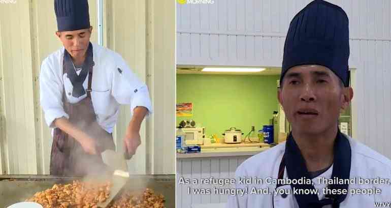 Hibachi Chef Now Spends Days Cooking for Kids Affected by School Closures in Alabama