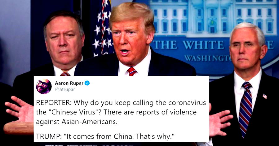 ‘Chinese Virus’ Is Racist and Asians Are Being Assaulted Because of It