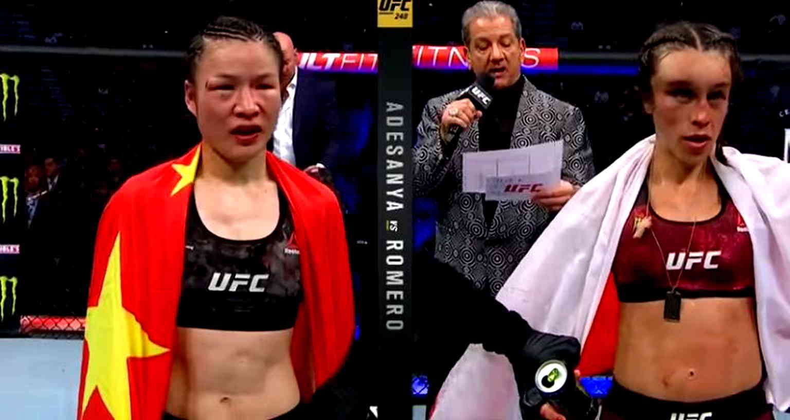 Chinese Champion Zhang Weili Defends UFC Title After Destroying Opponent