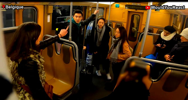 Asians Are Told to Leave the Train Over Coronavirus Fear in Social Experiment