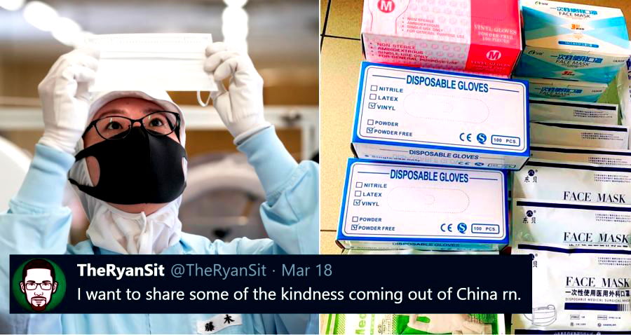 Chinese Companies Are Sending Medical Supplies to American Businesses to Help Fight Coronavirus