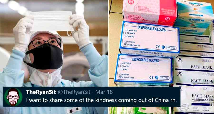 Chinese Companies Are Sending Medical Supplies to American Businesses to Help Fight Coronavirus