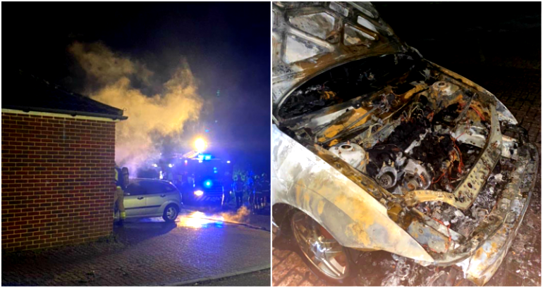 Nepalese Family Finds Their Car TORCHED in Alleged ‘Hate Crime Against Asians’ in the UK