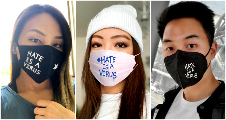#HateIsAVirus: People Are Using Masks to Fight Hate Against Asian Americans