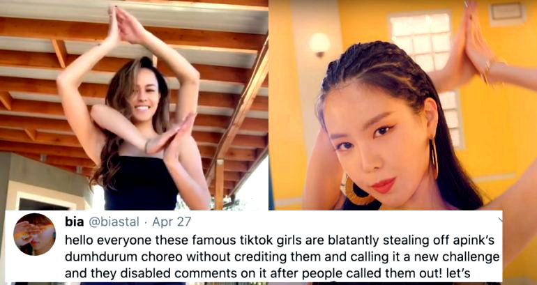 TikTok Influencers Spark Outrage After ‘Stealing’ Dance Moves From K-Pop Group Apink