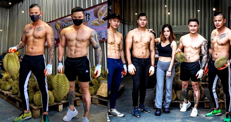Shirtless Hunks in Thailand Are Handling the D (for Durian)