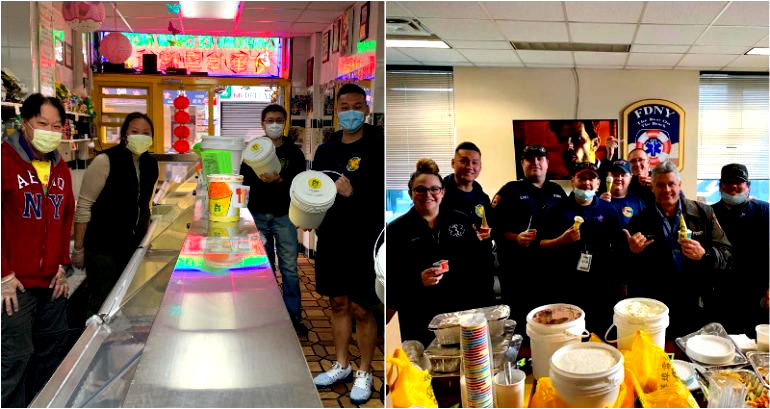 Asian American Advocates Team Up on Easter to Support FDNY EMS