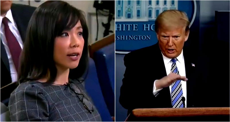 CBS Reporter Weijia Jiang Asks Normal Question to Trump, Gets Told to ‘Keep Your Voice Down’