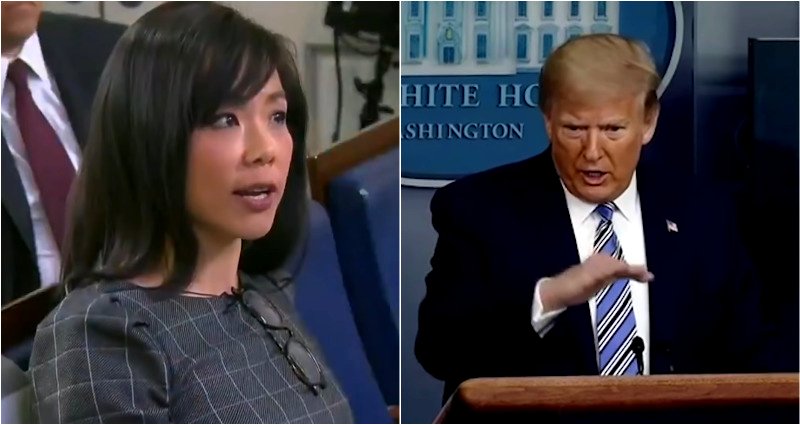 CBS Reporter Weijia Jiang Asks Normal Question to Trump, Gets Told to ‘Keep Your Voice Down’