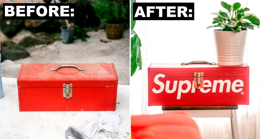 Designer Transforms Old Steel Toolbox into Supreme Toolbox During Quarantine