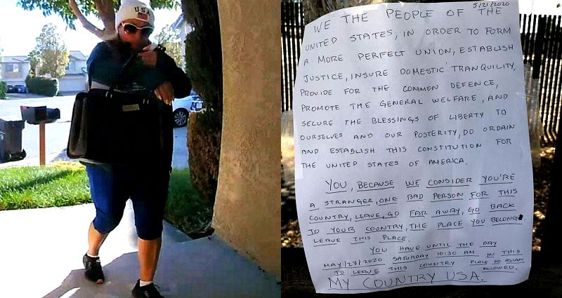 ‘No Asians Allowed’: Woman Arrested for Posting Hateful Letters Targeting Asians in San Leandro