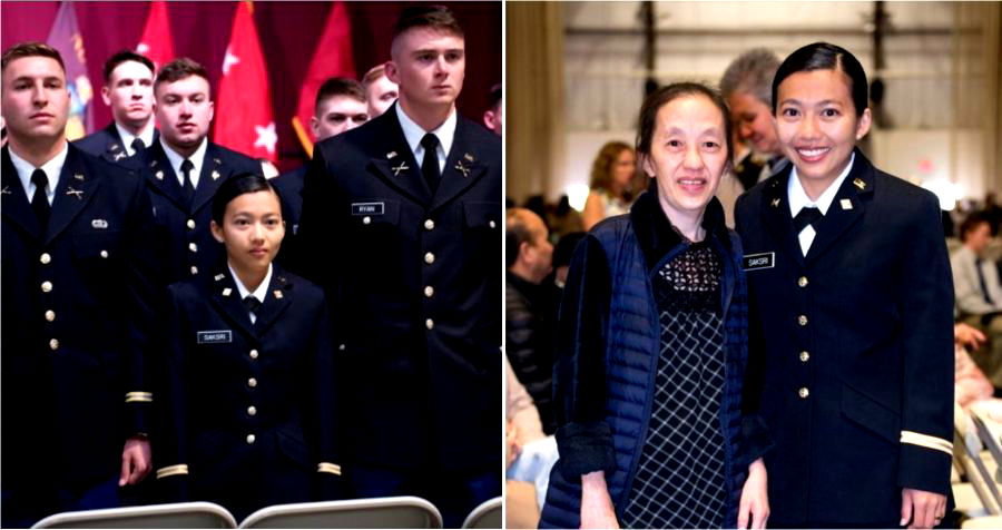 ‘We made it, Mom’: U.S. Army Soldier Commissioned to Second Lieutenant After Years of Struggle