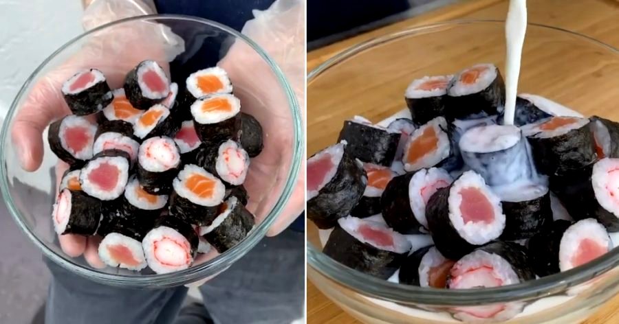 Sushi Fusion Restaurant Births ‘Sushi Cereal’ Eaten with ‘Milk’