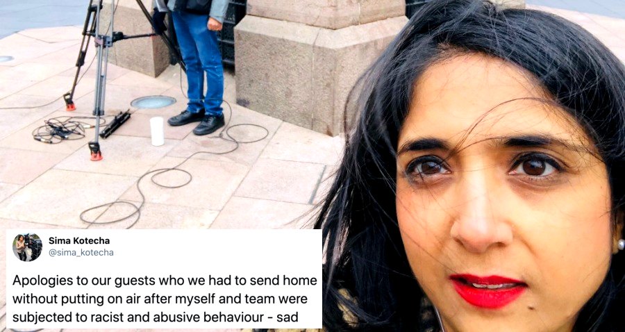 British Indian BBC Reporter Forced to Stop Program Due to Racially Abusive Man
