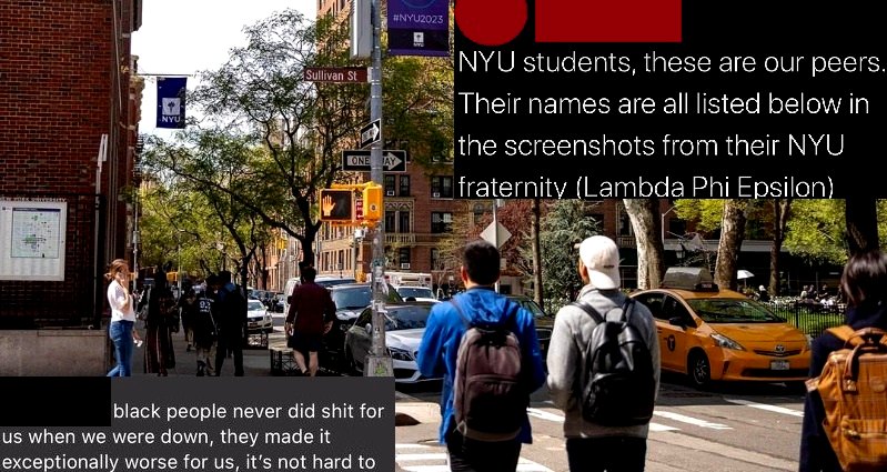NYU Asian Fraternity Under Fire For ‘Anti-Black’ Leaked Group Messages