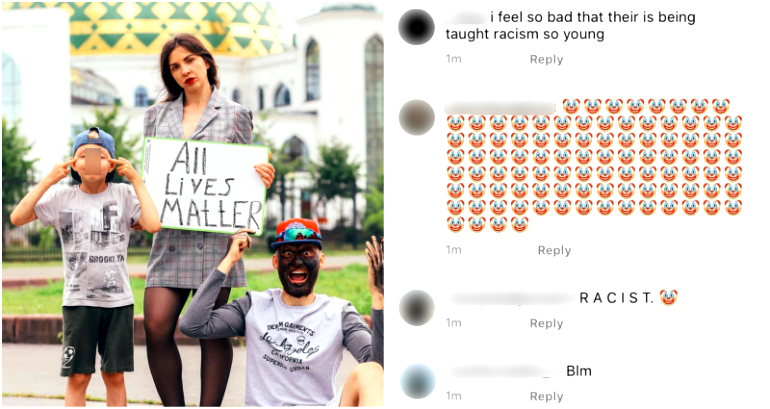 Russian Instagrammer Sparks Outrage Over Incredibly Racist ‘All Lives Matter’ Photo