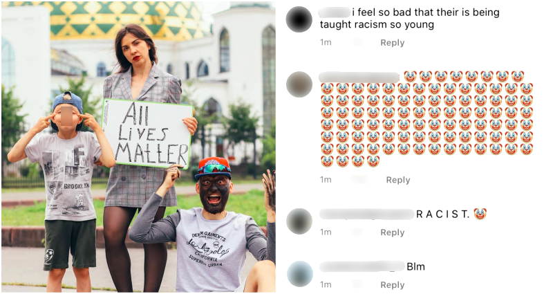 Russian Instagrammer Sparks Outrage Over Incredibly Racist ‘All Lives Matter’ Photo