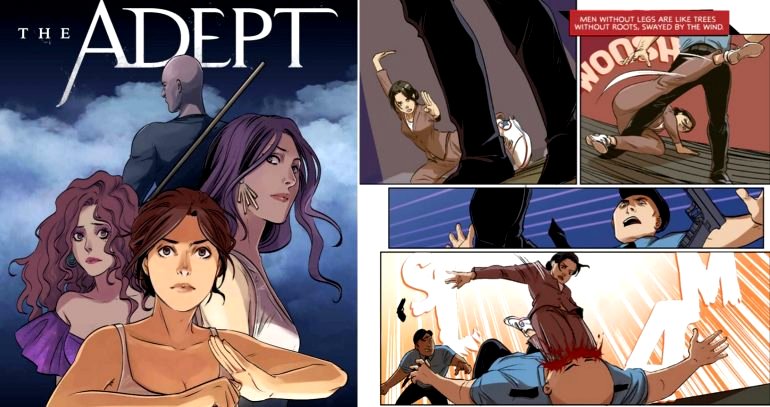 New ‘Wuxia’ Studio Unveils Their First Kung-Fu Comic Series Led By a Chinese American Heroine
