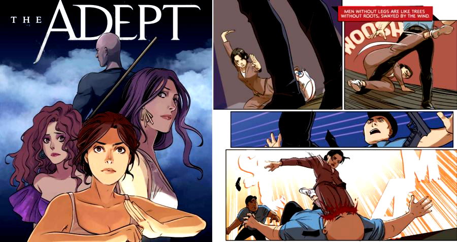 New ‘Wuxia’ Studio Unveils Their First Kung-Fu Comic Series Led By a Chinese American Heroine