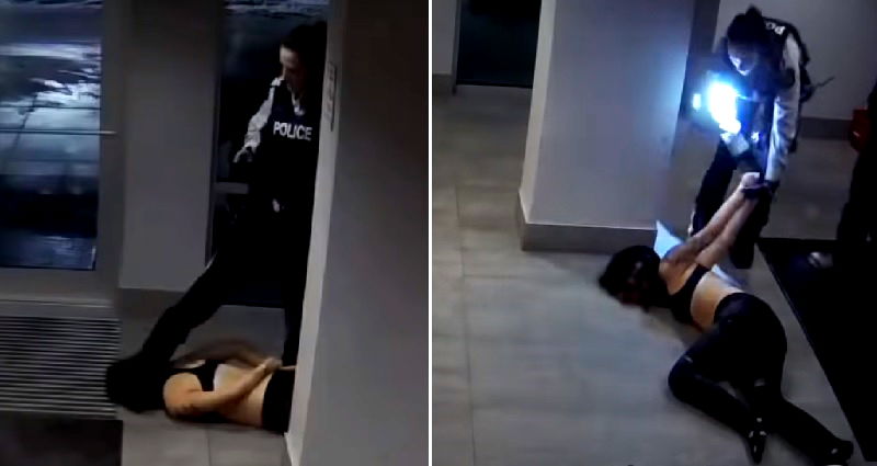 Nursing Student Gets Dragged By Her Hair, Head Stepped on By Police During Wellness Check