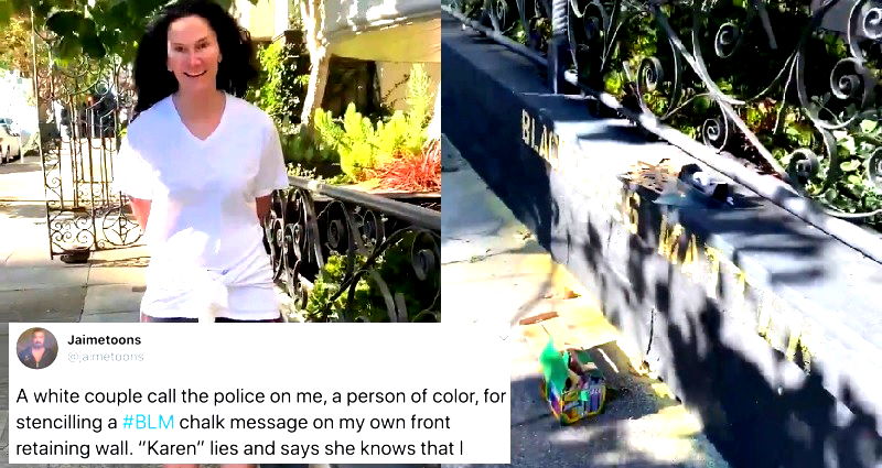 Beauty CEO Accuses Filipino American of a Crime for Writing Black Lives Matter Outside His Home