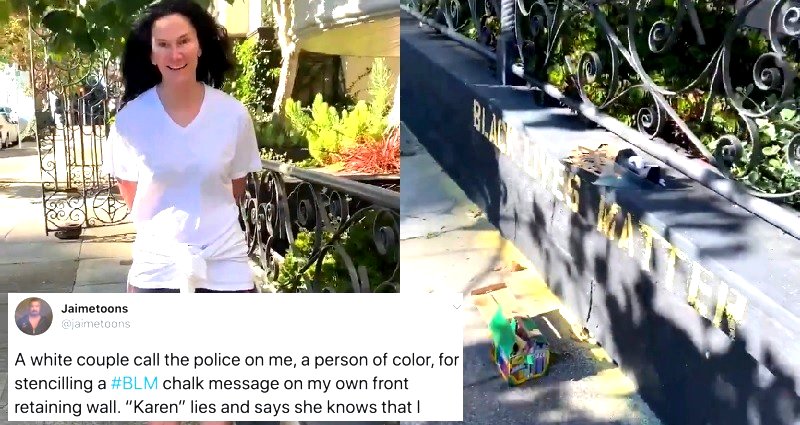 Beauty CEO Accuses Filipino American of a Crime for Writing Black Lives Matter Outside His Home