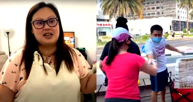 Unemployed Filipina in Dubai Provides 200 Free Meals Daily to the Hungry