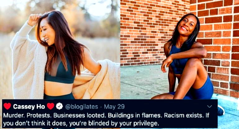 Cassey Ho Posts Support for Black Fitness Coach Who Received Racist Messages