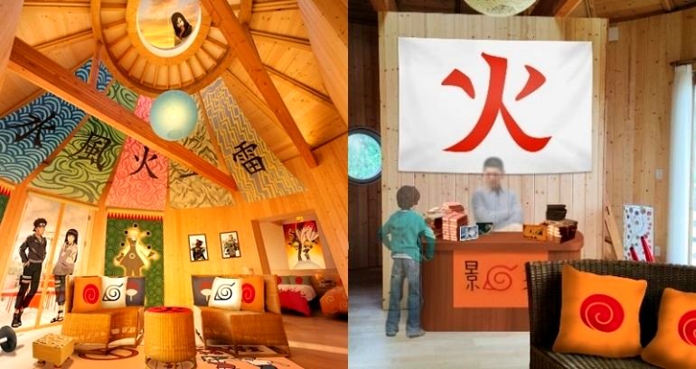 Japanese Hotel is Now Offering Naruto-Themed Villas