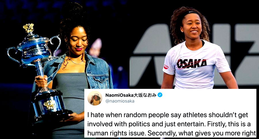 Naomi Osaka Called a ‘Terrorist’ For Supporting Black Lives Matter