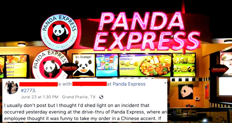 Panda Express Worker Suspended for Mocking Chinese Accent While Speaking to Customer