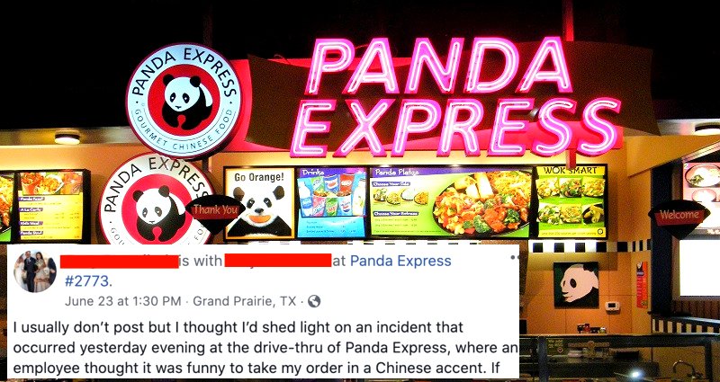 Panda Express Worker Suspended for Mocking Chinese Accent While Speaking to Customer