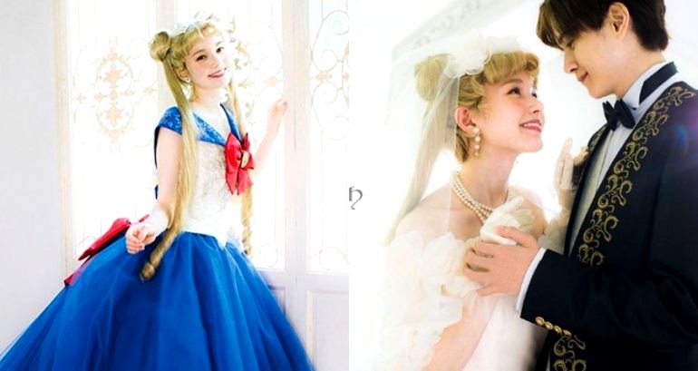 9 Mariarosa X Sailor Moon Wedding Collection Looks for Brides and Grooms Fighting Evil
