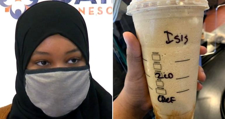 Target Barista Writes ‘ISIS’ on Muslim Woman’s Cup, Organization Calls for Employee to Be Fired