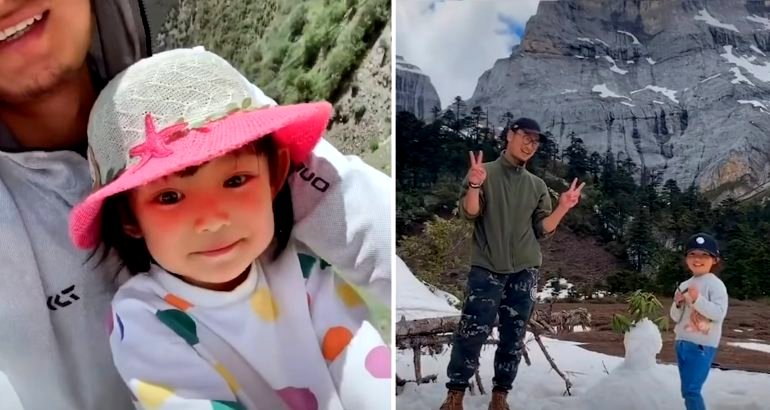 Best Dad Ever Takes Daughter on Epic 71-Day Bike Ride Across China