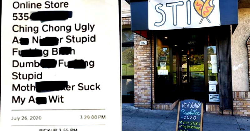 SF Boba Shop Shares Shocking Hate-Filled Online Order