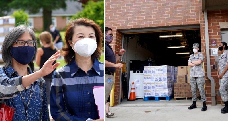 Chinese American Community Provides 100,000 Face Masks in One of Maryland’s Largest Donations