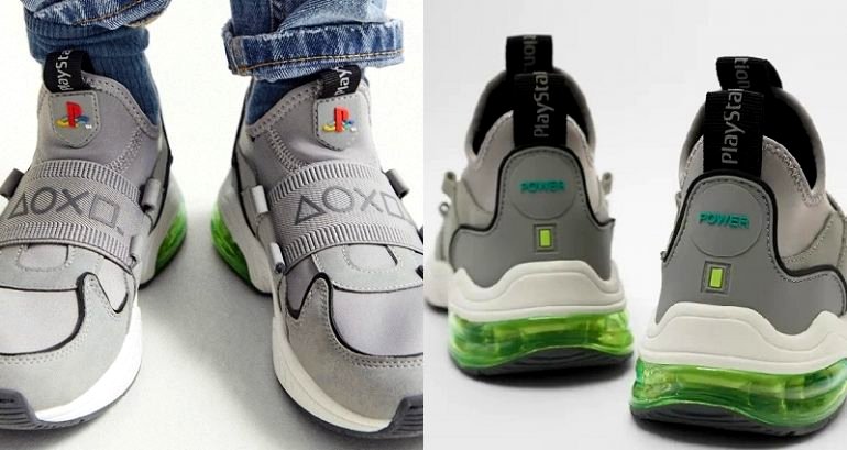 Zara and Sony Collaborate for $50 PlayStation 1 Sneakers