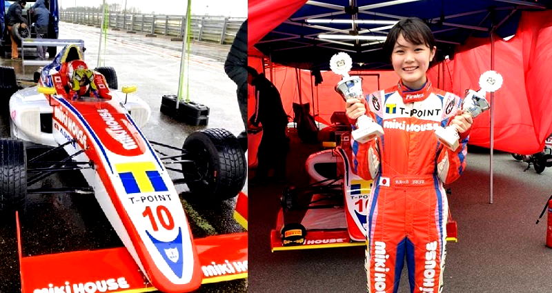 Meet the 14-Year-Old Japanese Racing Prodigy Aiming to Be the 1st Female F1 Champion