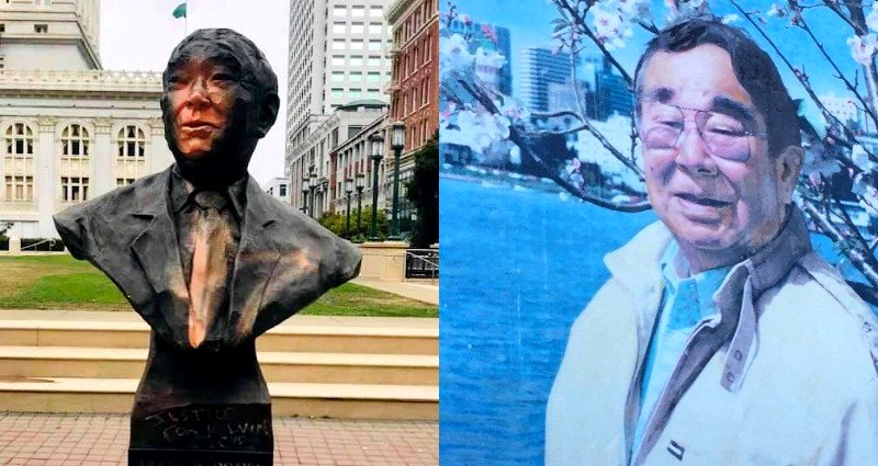 Statue of Japanese American Civil Rights Icon Vandalized in Oakland