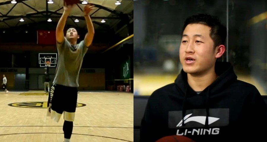 One-Legged Basketball Player in China Goes Viral for His Incredible Three-Point Shots