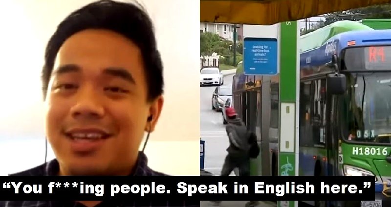 Filipino Man Claims Bus Passengers Racially Harassed Him for Speaking His Native Language in Vancouver