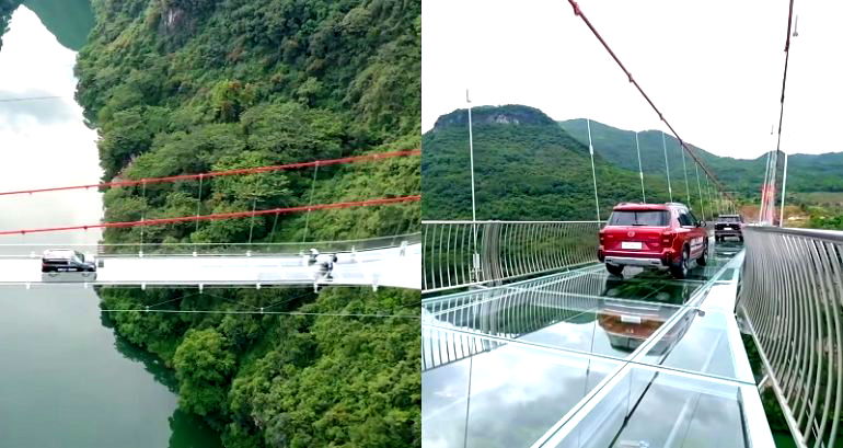 China Opens World’s Longest Glass Bridge That’s Over 5 Football Fields Long