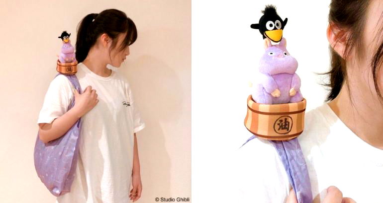 Carrying Your Own Studio Ghibli Character on Your Shoulder Can Now Be Good for the Environment